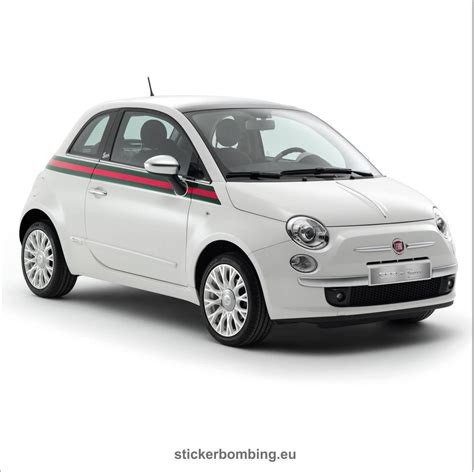 fiat 500 gucci decals.